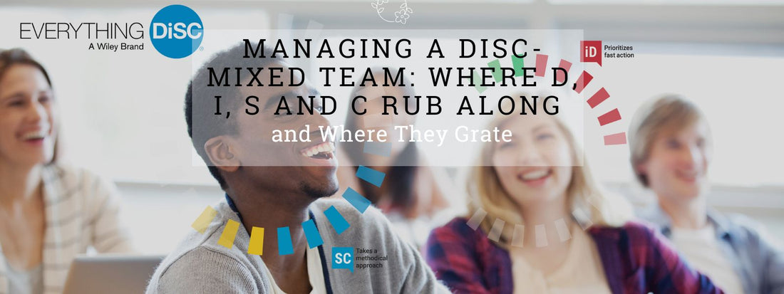 Managing a DiSC-Mixed Team: Where D, i, S and C Rub Along and Where They Grate
