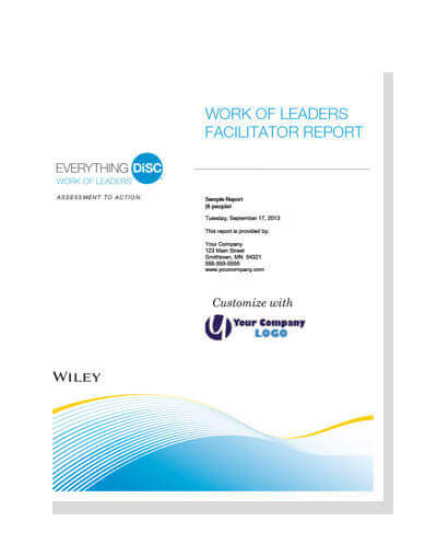 DiSC Facilitator report for leaders