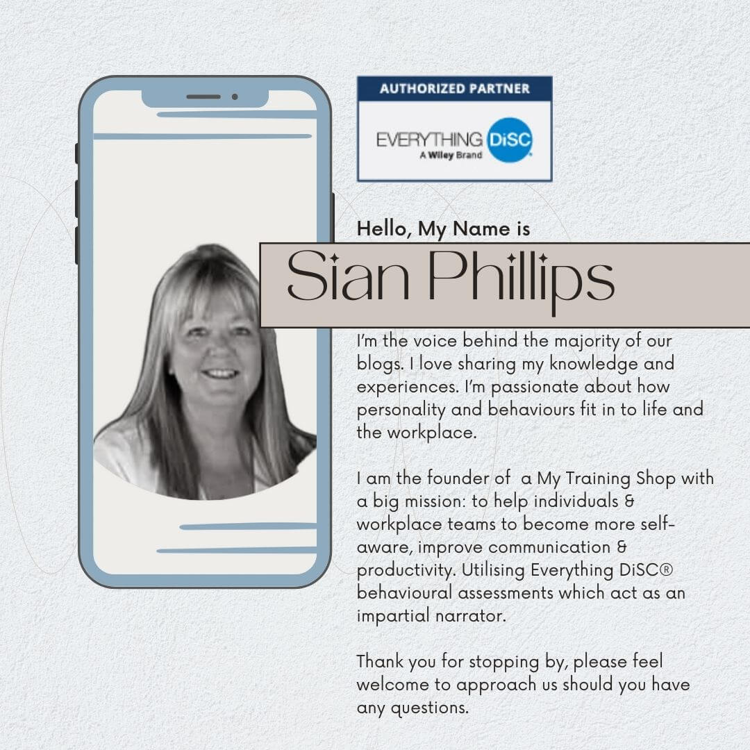 My Training Shop's Blogs author is Sian Phillips