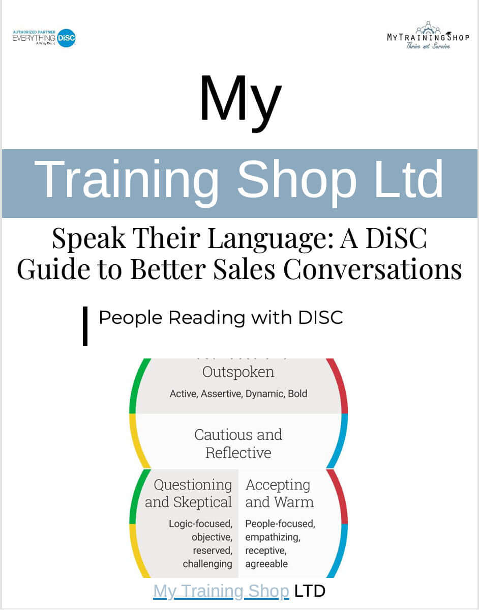 Speak Their Language: A DiSC Guide to Better Sales Conversations' by My Training Shop Ltd.