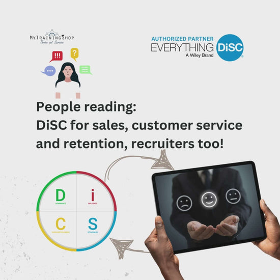 Read customers to gain buyin with DiSC for sales