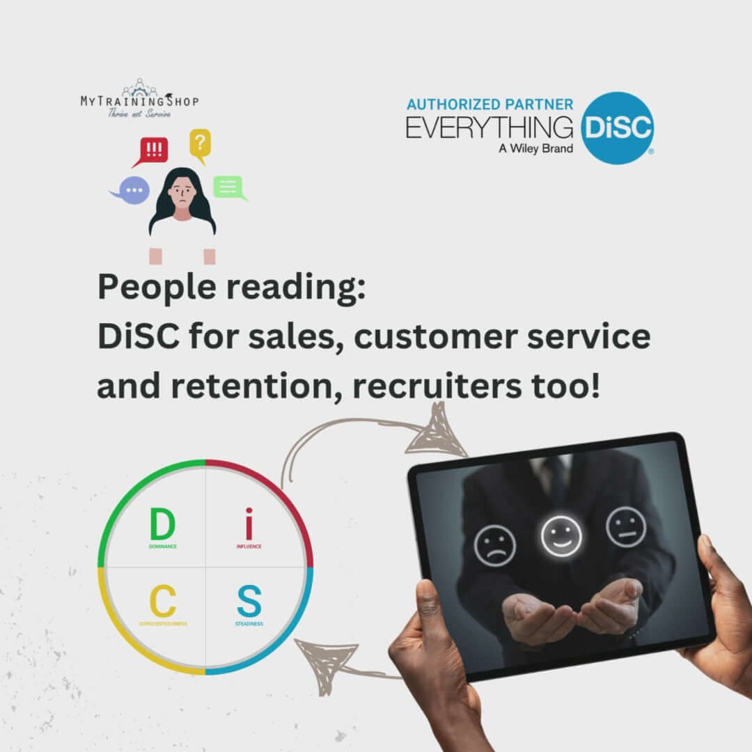 Read customers to gain buyin with DiSC for sales